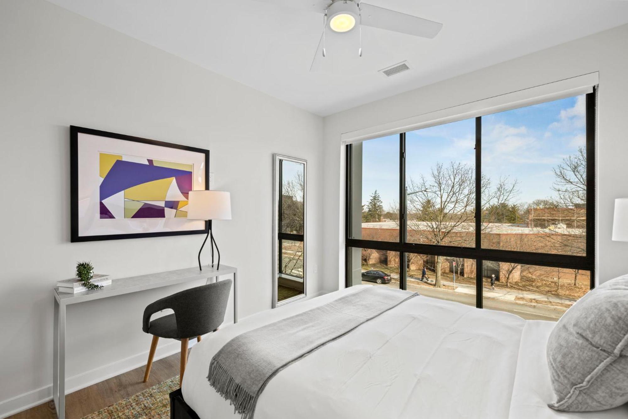 Apartamento Placemakr Cathedral Heights Washington Habitación foto